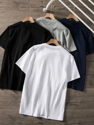 High Quality Ralph Lauren Short Sleeves Black Cotton Classic Style