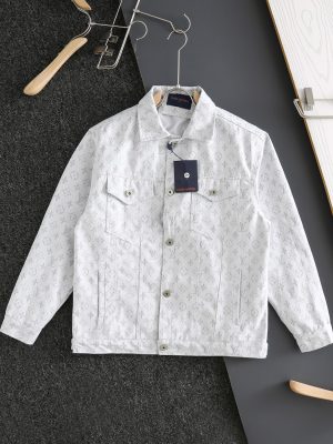 Best Selling Louis Vuitton Jackets Denim Jacquard Style