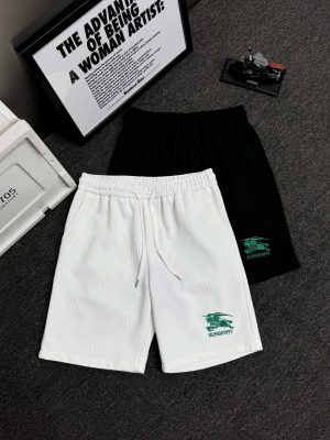 High Quality Burberry Shorts Knit Casual Style