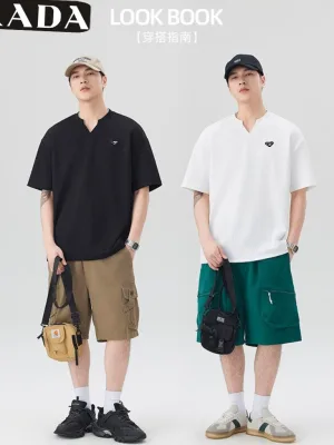 Best Selling Prada Short Sleeves White Solid Luxury