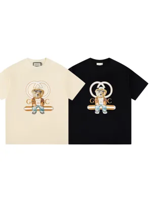Luxury Gucci Short Sleeves Black Collection