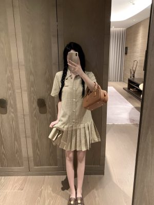 Best Selling Miu Miu Shirt Plaid Style