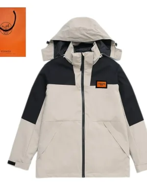 Luxury HermS Jackets White Casual Luxury