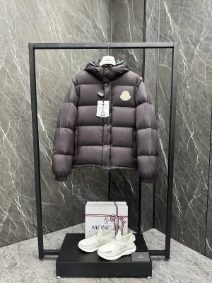Best Selling Moncler Coats Black Nylon Modern Style