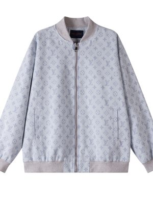 Premium Louis Vuitton Jackets White Denim Classic Collection