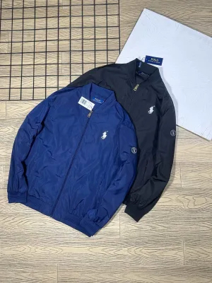 Premium Quality Ralph Lauren Coat Black Classic Luxury