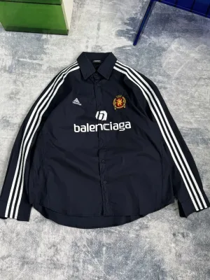 Luxury Balenciaga Long Sleeves Navy Casual Luxury