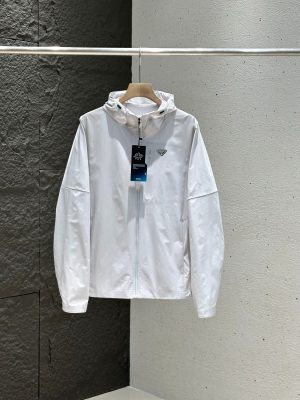 High Quality Prada Jacket Black Minimalist Collection