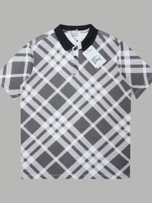 Luxury Burberry Polo Shirt Cotton Casual Collection