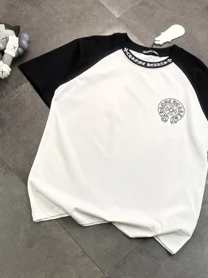 Premium Quality Chrome Hearts Short Sleeves Cotton Patchwork Collection